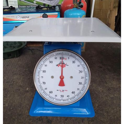 fuji weighing scale 100kg|Fuji Weighing Scale Flat Pan Heavyduty 100kg 120kg or 150kg .